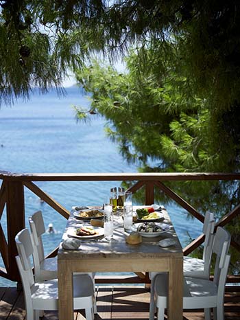 Sirene Blue Luxury Beach Resort Poros Taverna